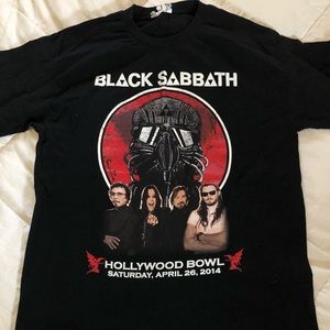 Black Sabbath concert shirt